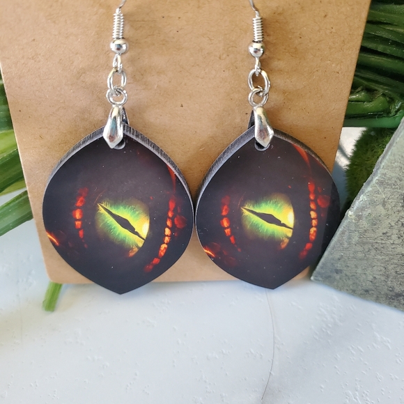 Dragon Eye Earrings - Picture 9 of 10